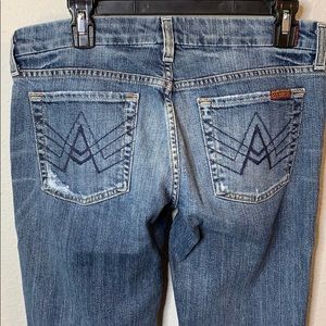7 for all Mankind “A” Pocket Flare Jeans
